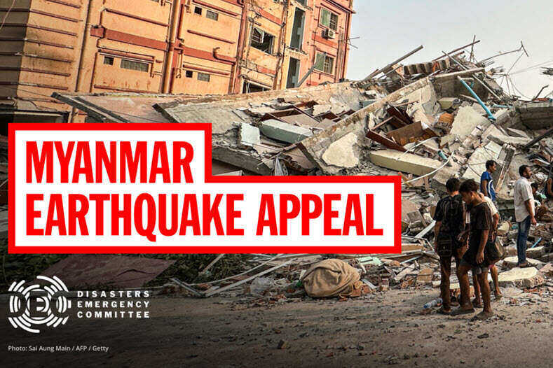 DEC Myanmar Earthquake Appeal